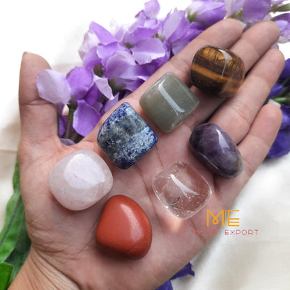 7 Chakra Tumble Set-Maitri Export | Crystals Store