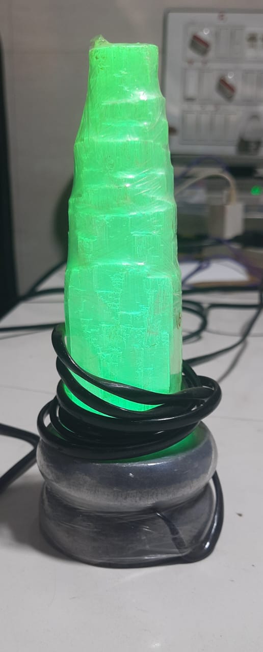 Selenite Tower Lamp-Maitri Export | Crystals Store