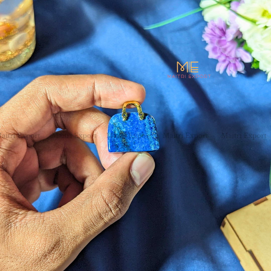 Mini Purse-Lapis Lazuli-Maitri Export | Crystals Store