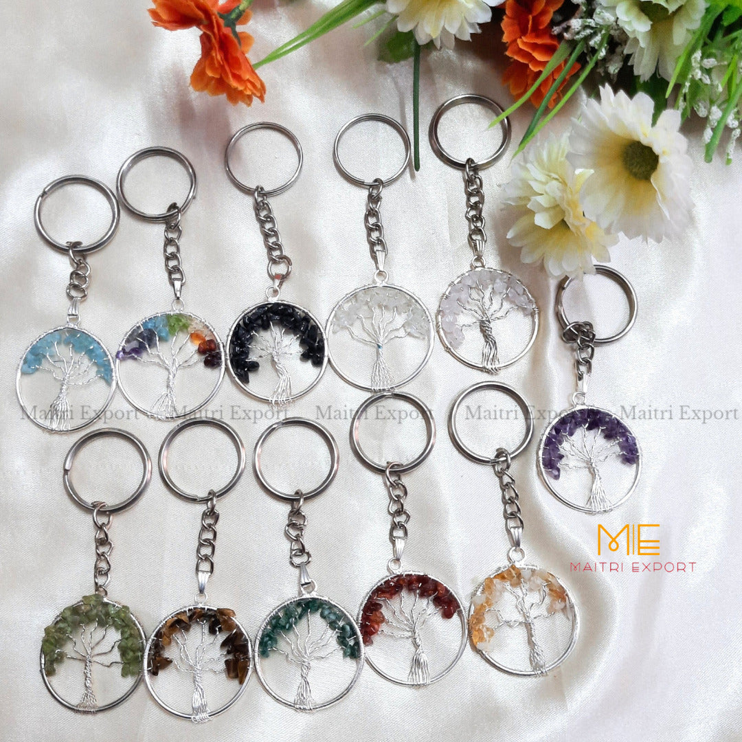 Tree of Life keychains-Maitri Export | Crystals Store