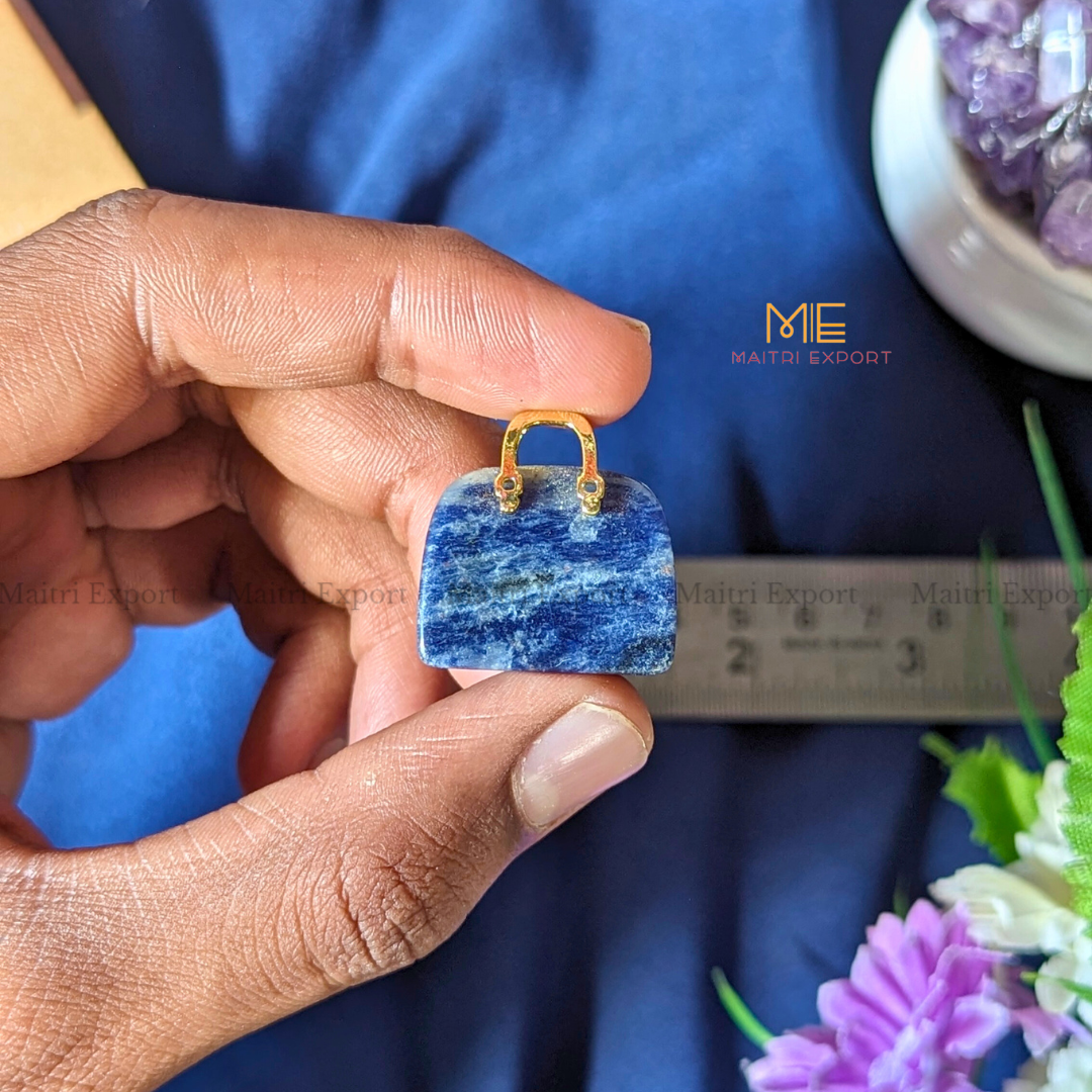 Mini Purse-Sodalite-Maitri Export | Crystals Store