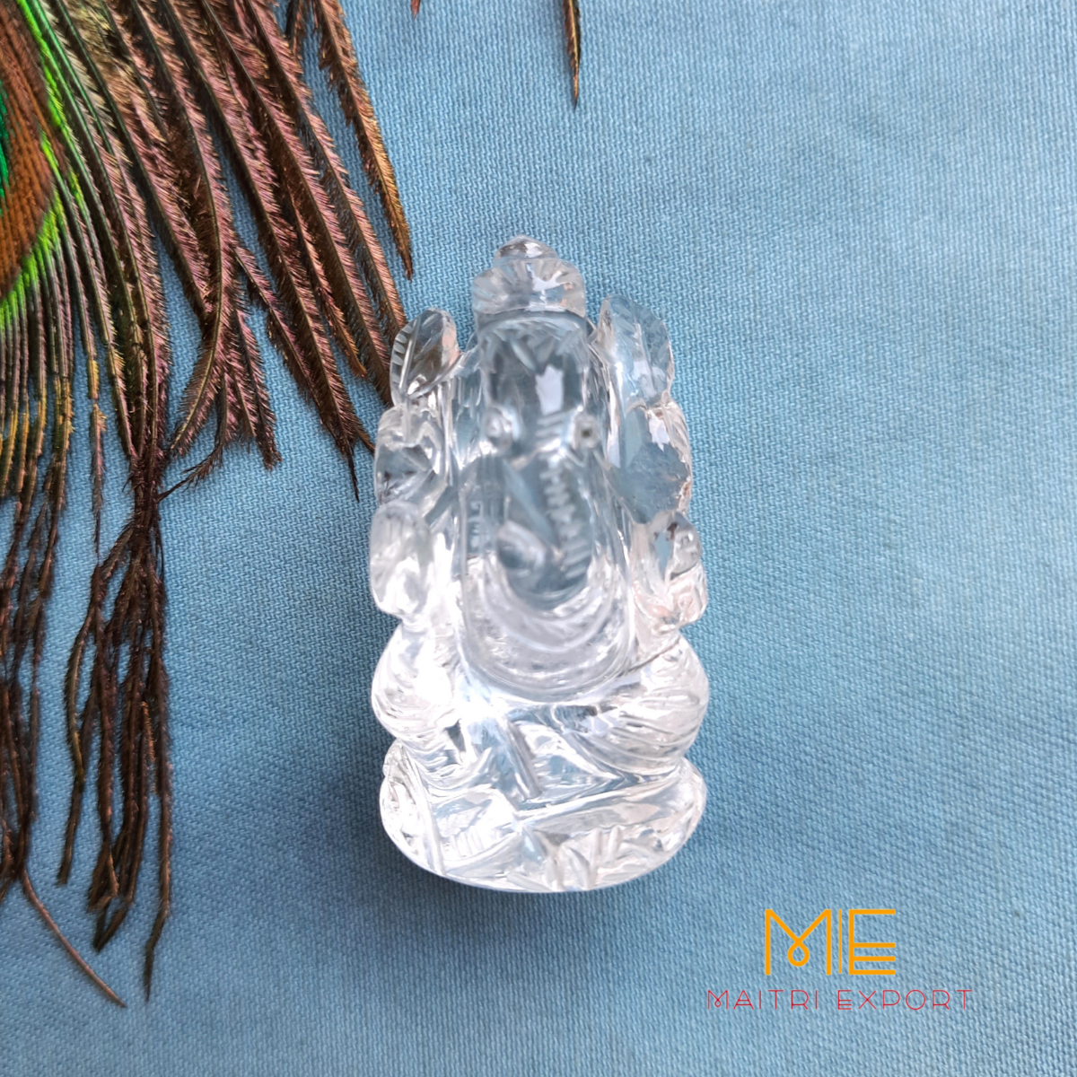 Clear Quartz Crystal Mini Carvings-Maitri Export | Crystals Store